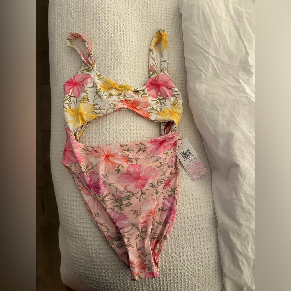 LoveShackFancy Bathing Suit + Skirt